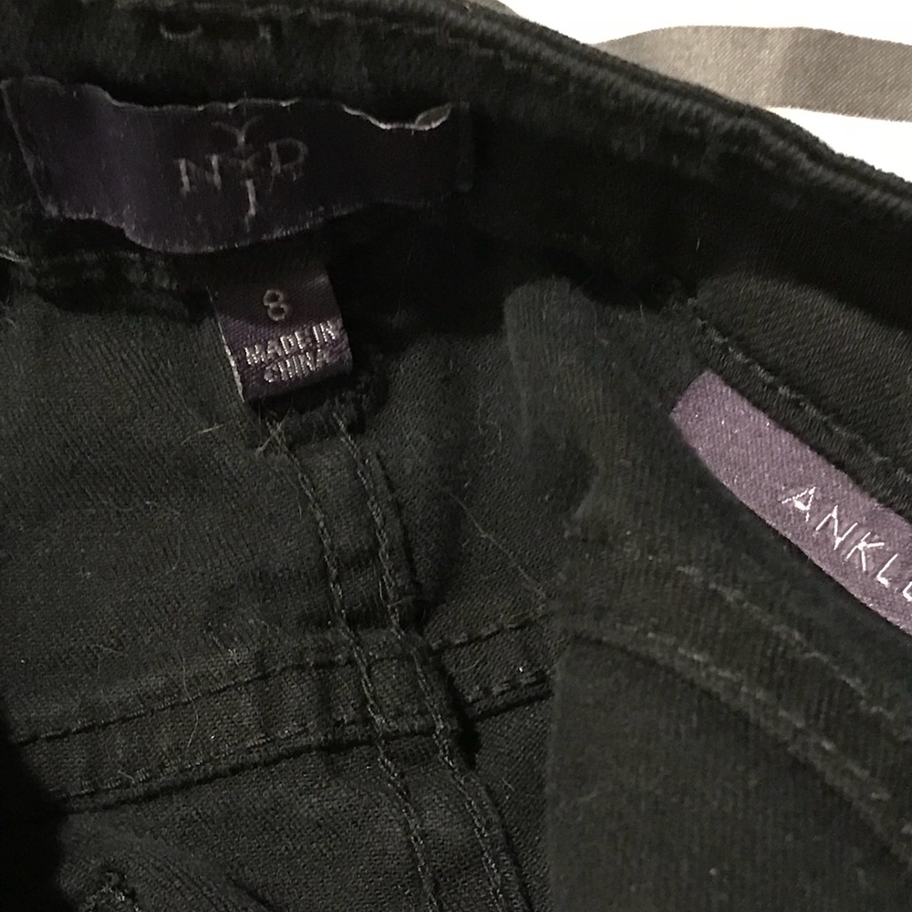 NYDJ Black ankle jeans